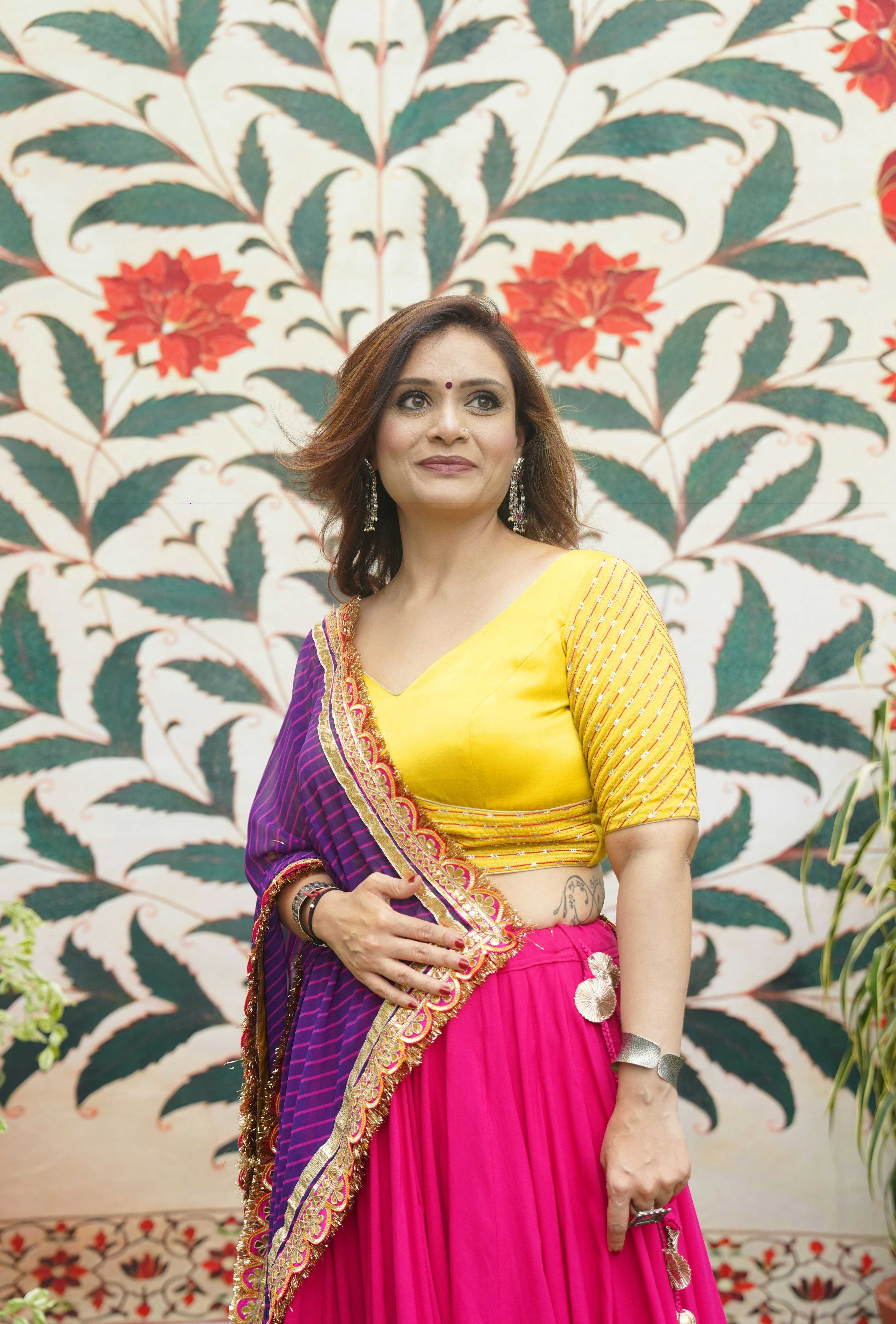 Bandhani Stole — Rain Teal